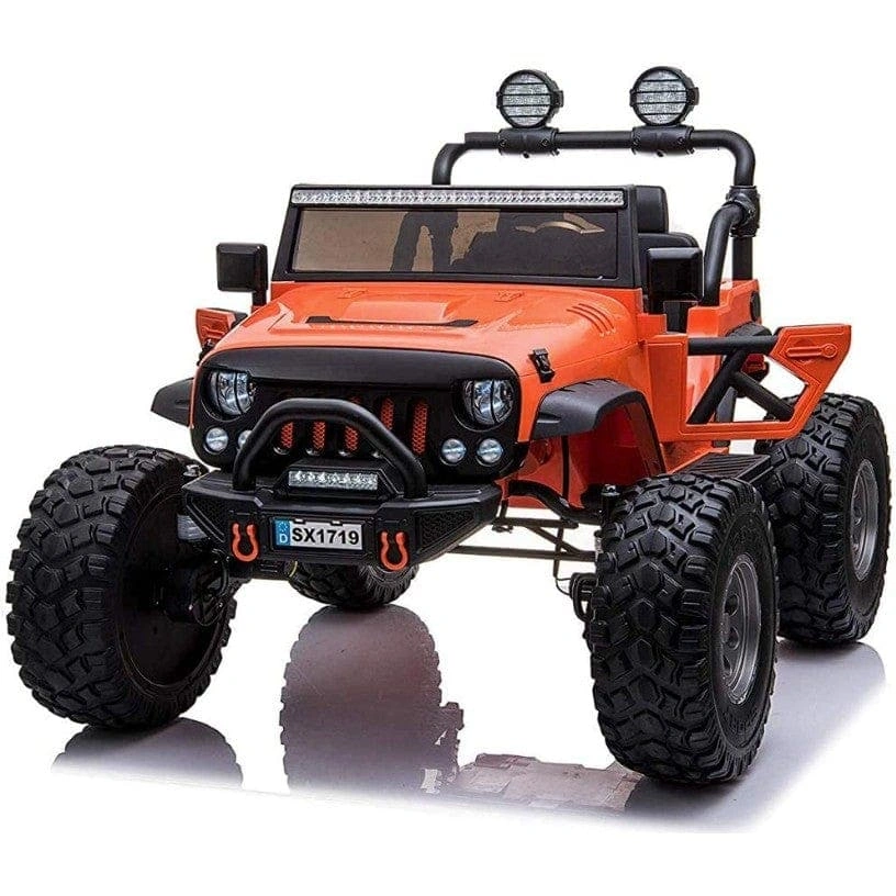 Ready to Rule: 24V Lifted 4x4 Jeep – Conquer Any Terrain!